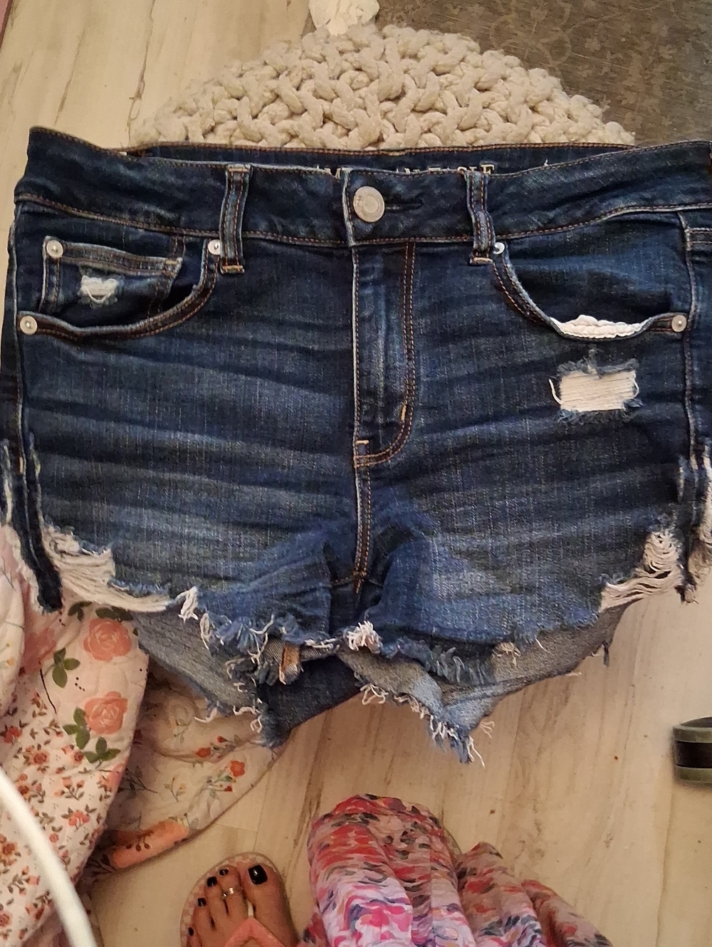 American eagle outfitters short shorts size 12